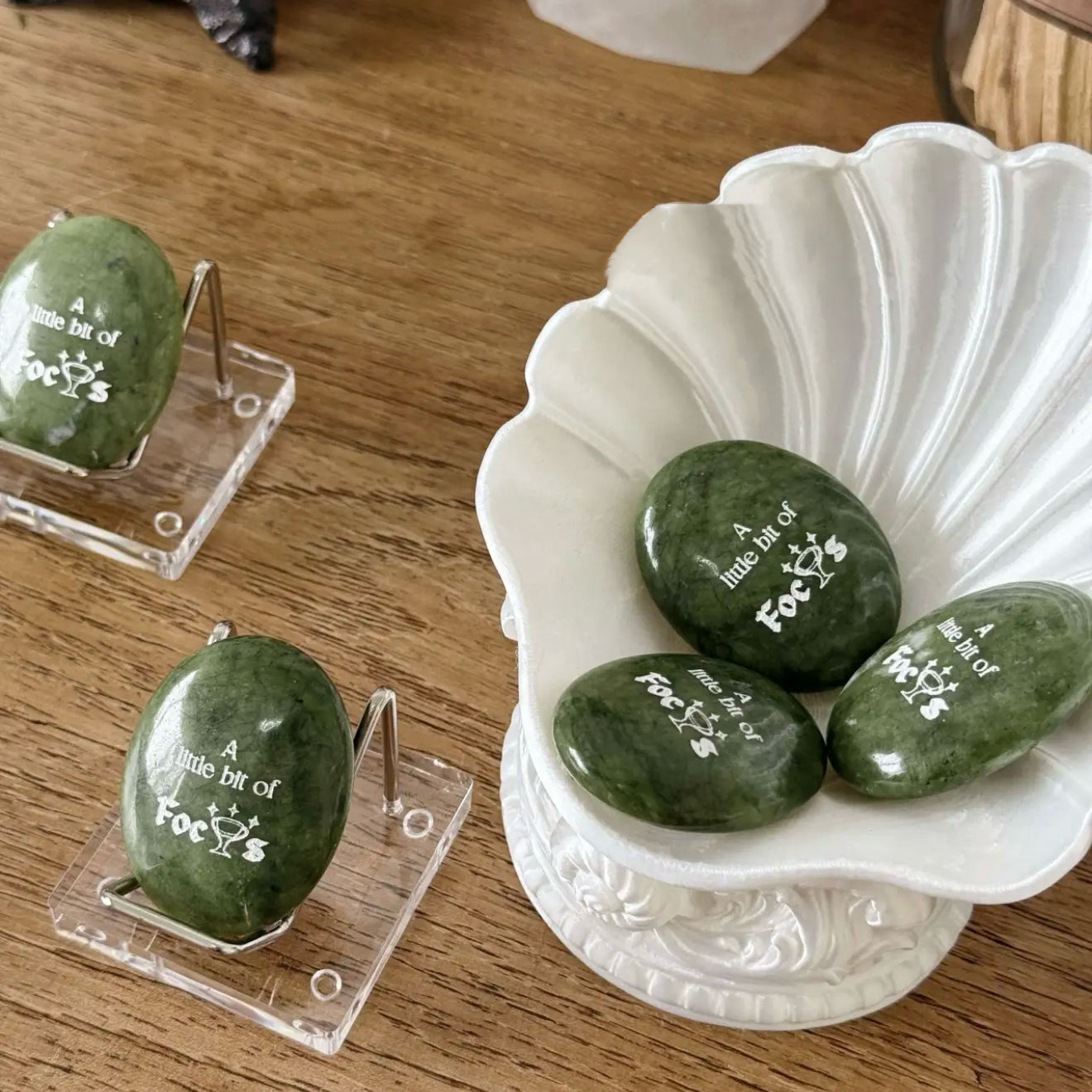 Focus Palm Stone – Handheld Affirmation