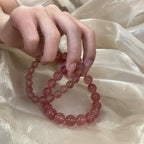 Strawberry Quartz · "Sweet Love & Inner Peace" Bracelet