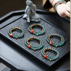 Rose Jade & Aquamarine · "Gentle Grace" Gift Bracelet
