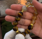 Golden Momentum | Tiger’s Eye, Citrine & Golden Rutilated Quartz Bracelet
