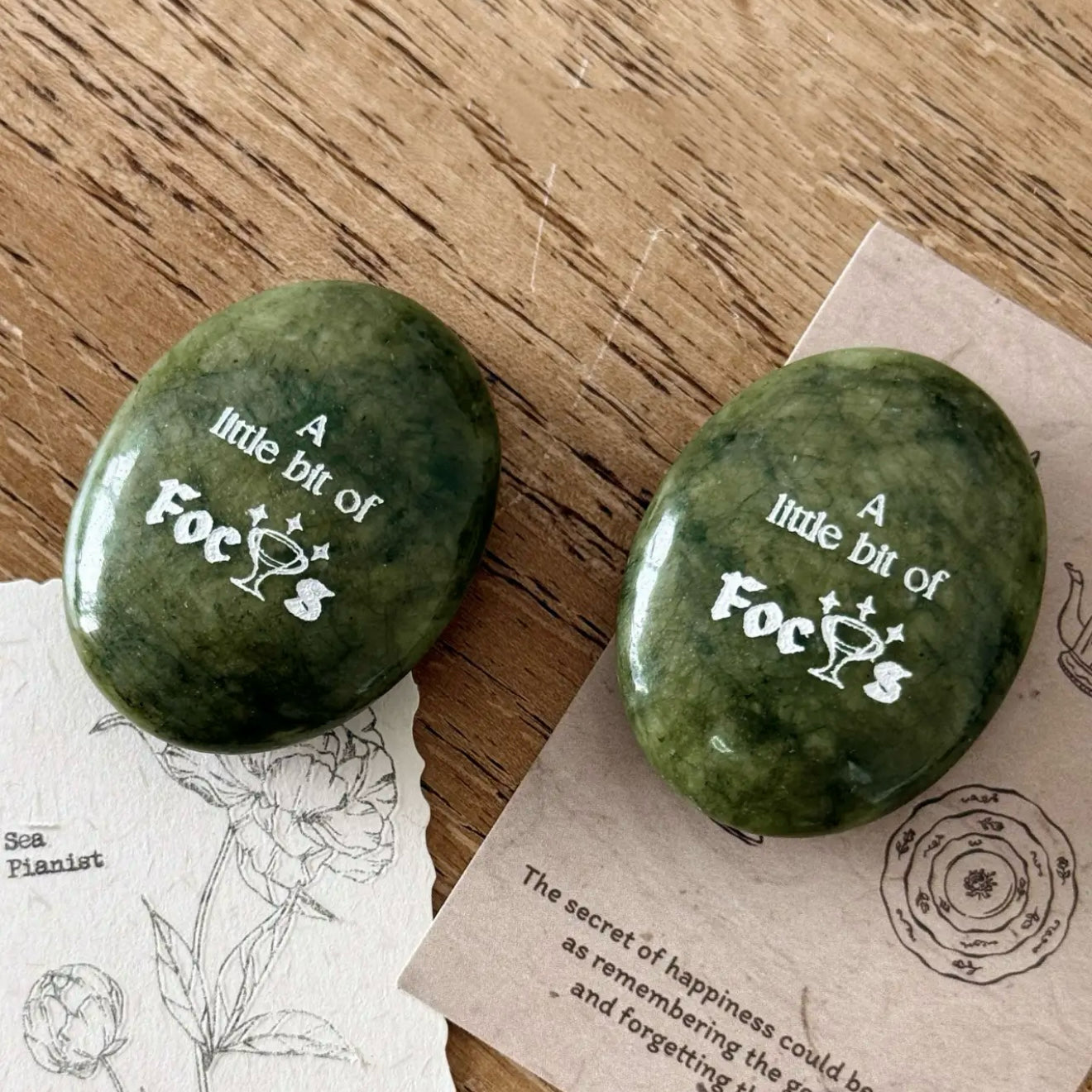 Focus Palm Stone – Handheld Affirmation