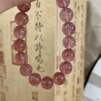 Strawberry Quartz · "Sweet Love & Inner Peace" Bracelet