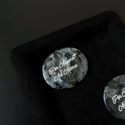 Goal Achieved · Black Flash Obsidian Palm Stone