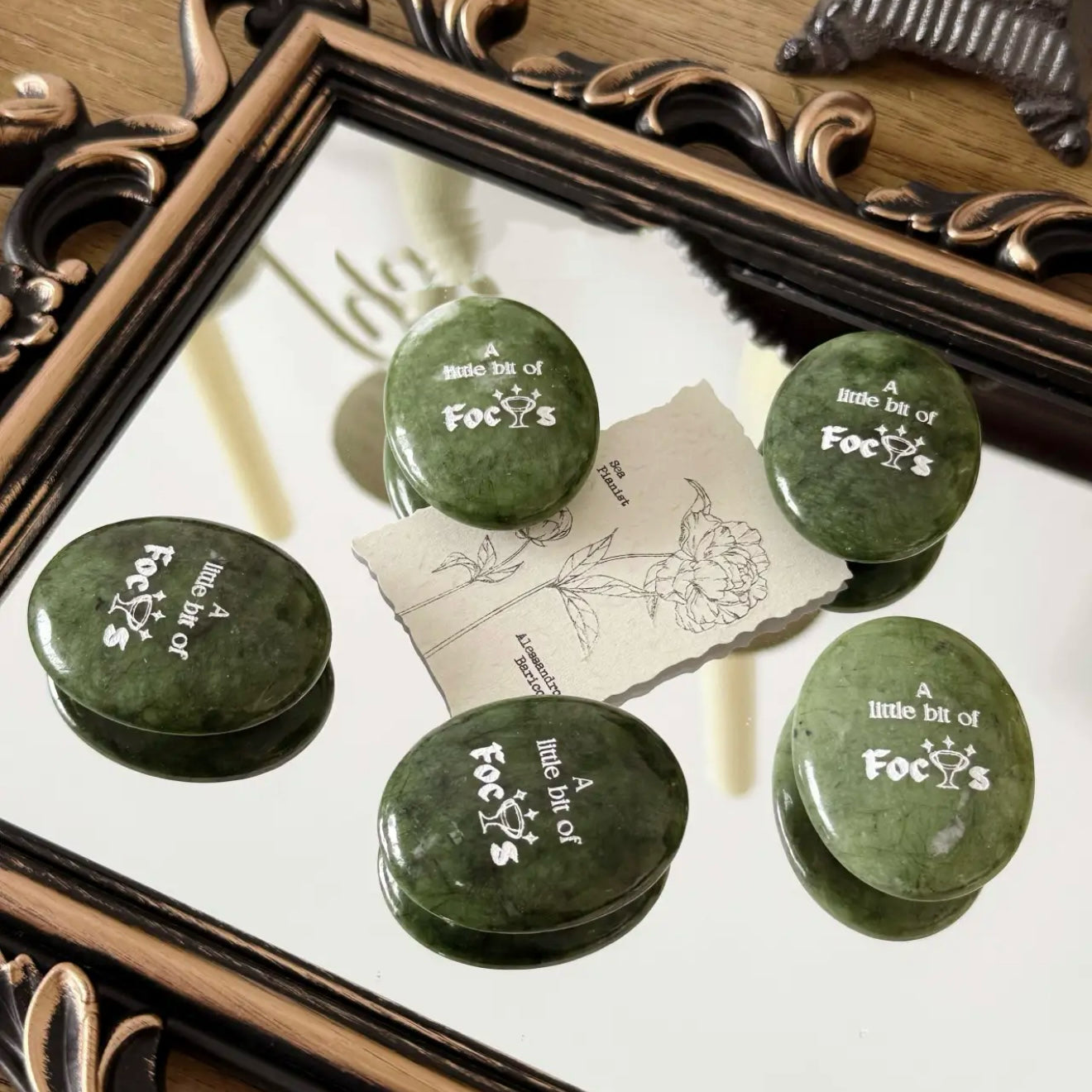 Focus Palm Stone – Handheld Affirmation