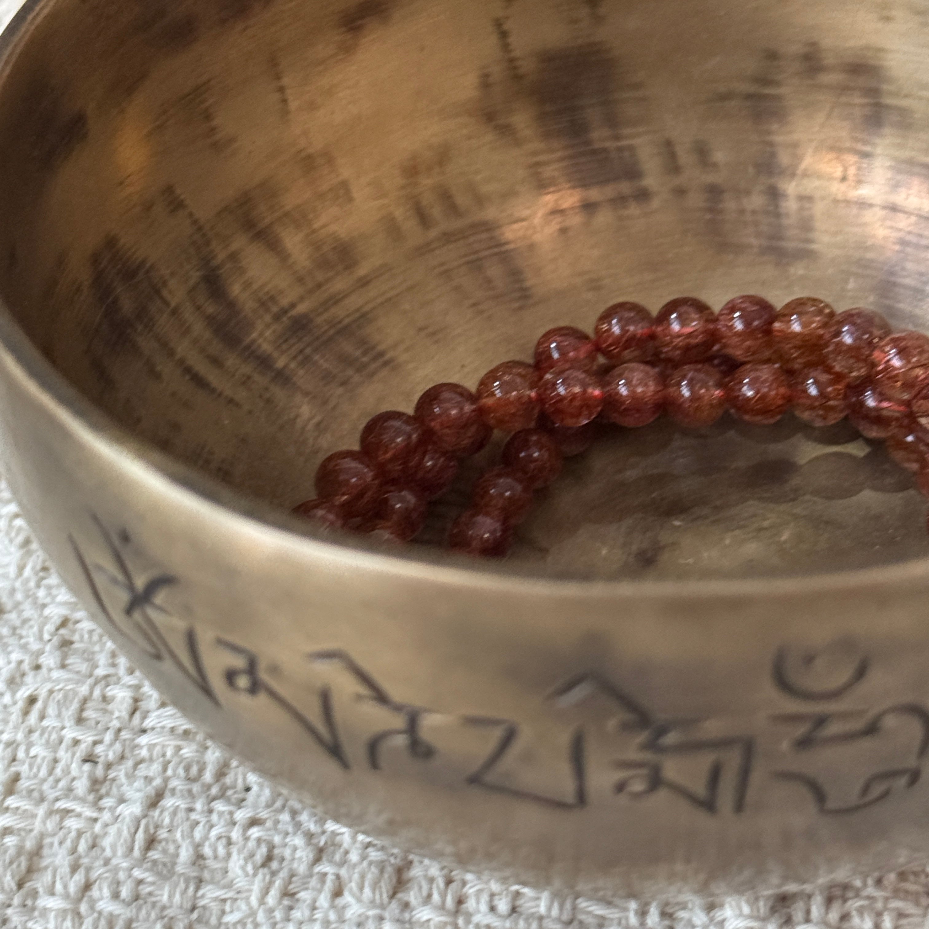 Red Super Seven · "Vitality & Energy" Multi-Gem Bracelet