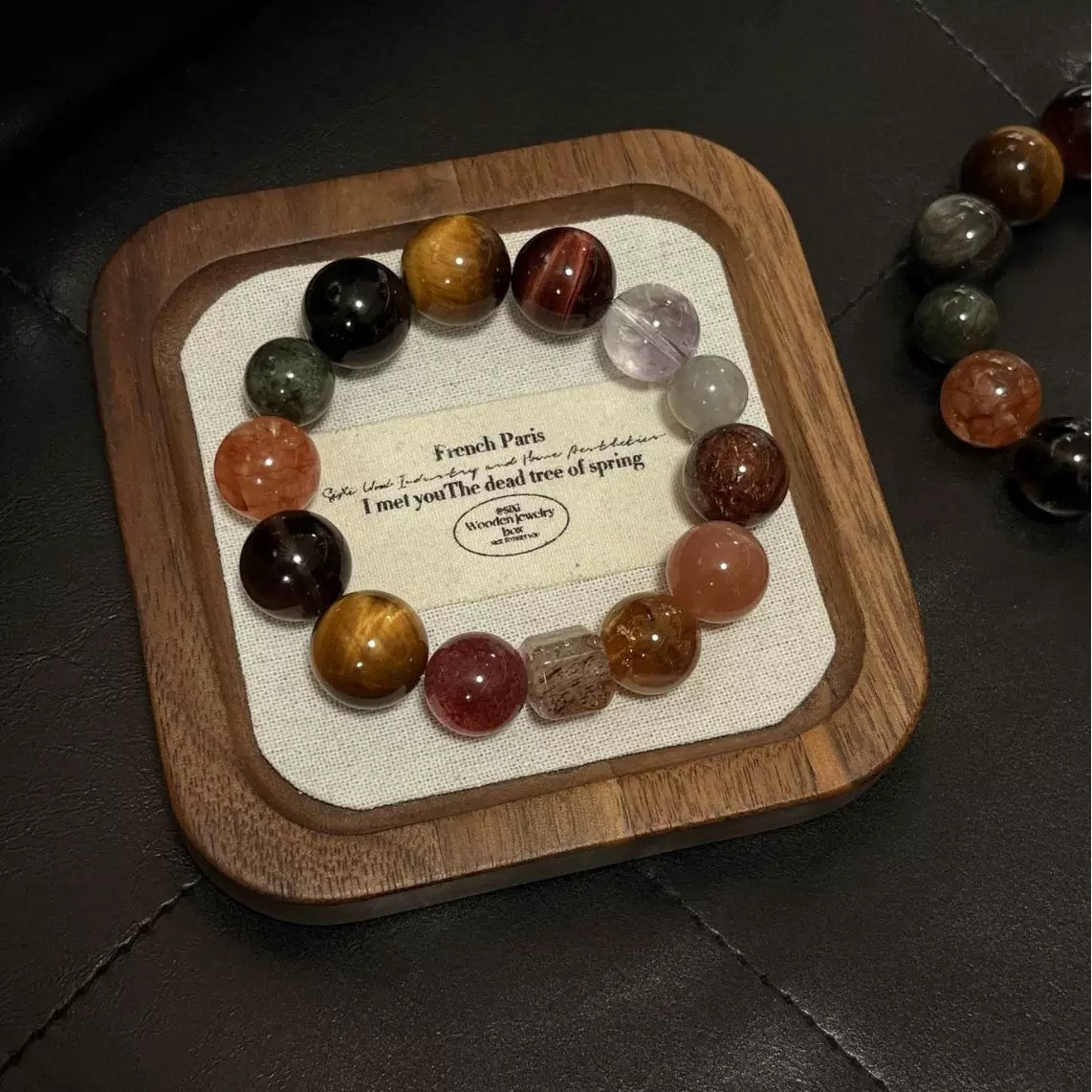 Multicolor Gemstone · "Chakra Balance" Bold Bracelet