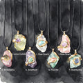 Raw Crystal Pendant · "Nature's Healing" Gold Plated Necklace(Mystery Box)